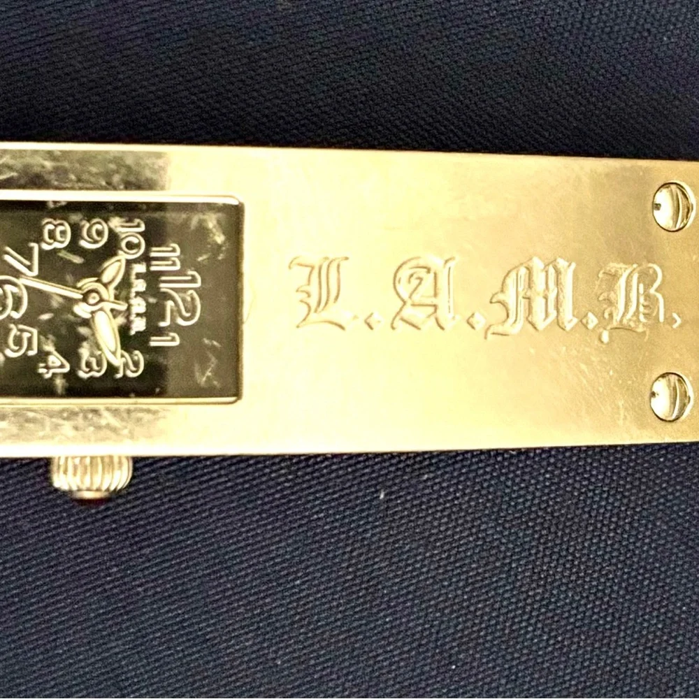 Rare, Dainty Solid Stainless Steel L.A.M.B. Watch - Picture 8 of 9